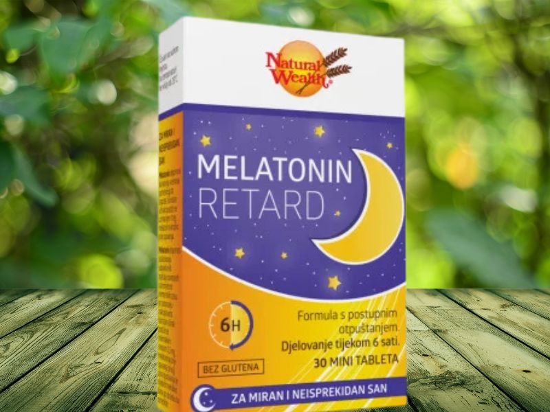 Tablete oslobađaju melatonin brzo i postepeno, pomažući brz san i dugotrajan miran san. Uzimaju se 30 minuta pre spavanja.