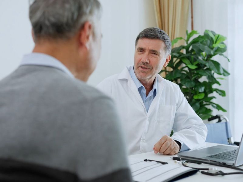 osoba na konsultacijama kod lekara